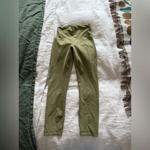 Green Lululemon Leggings